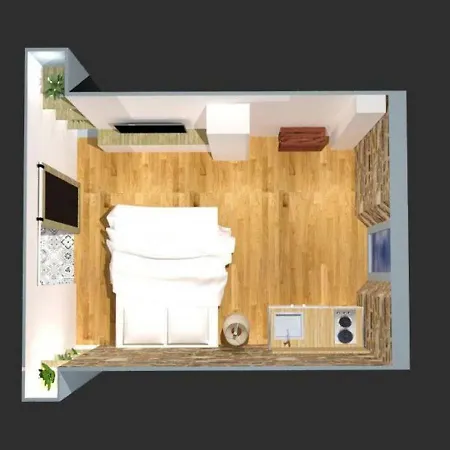 דירה Gregbnb - Climatise - Terrasse & Parking Prive